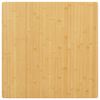 vidaXL Table Top Natural Bamboo Bamboo with varnish finish 31.5 x 31.5 in