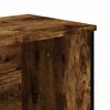 vidaXL Shoe Cabinet Smoked Oak Engineered Wood Medium Shoe Cabinet