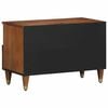 vidaXL TV Cabinet with Drawer Honey Brown 27.56 x 12.99 x 18.11 in