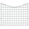 vidaXL Lower Arch Patio Fence Set 30.5x25.2" Green
