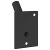 vidaXL Flag Pole Holder Black 10.5 x 7.5 cm Steel
