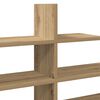 vidaXL Wall Shelf Artisian Oak 49.0x7.1x23.8" Engineered Wood