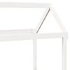 vidaXL Day Bed And Bench Set White Solid pine wood Single