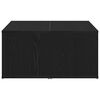 vidaXL Coffee Table Black oak 90 x 67 x 33 cm Engineered wood