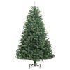 vidaXL Artificial Hinged Christmas Tree 300 LEDs & Ball Set 118.1"