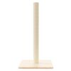 vidaXL Cat Scratching Post Cream Engineered Wood 27.6 in height Durable
