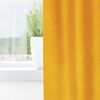 vidaXL Blackout Curtains 2 pcs Mustard Yellow 55.12 x 55.12 in Velvet