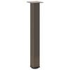 vidaXL Coffee Table Leg Natural Steel Powder-coated steel 3.1 in