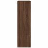 vidaXL Cabinet Brown Oak Engineered Wood 21.9 x 13.4 x 47.0 in