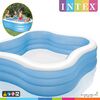 INTEX Inflatable Pool Blue and White Vinyl Large Inflatable Pool
