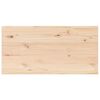 vidaXL Table Top Set of 4 Natural Solid pine wood 35.4 x 17.7 x 1.0 in