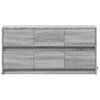 vidaXL TV Cabinet Grey Sonoma Engineered wood Medium TV Cabinet