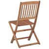 vidaXL Garden Chair Set of 6 Beige, Brown