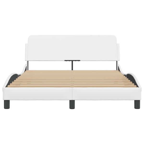 vidaXL Bed Frame White