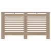 vidaXL Radiator Cover 59.8"x7.5"x32.1" MDF