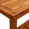 vidaXL Garden Console Table Solid Acacia Wood Large Durable