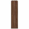 vidaXL Shoe Rack Brown Oak Engineered Wood Slim Shoe Rack Rectangular