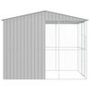 vidaXL Bird Cage Grey 84.65 x 122.05 x 97.24 in Galvanised Steel