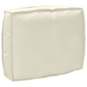 vidaXL Cushion Cream 19.69 x 15.75 x 4.72 in Oxford Fabric