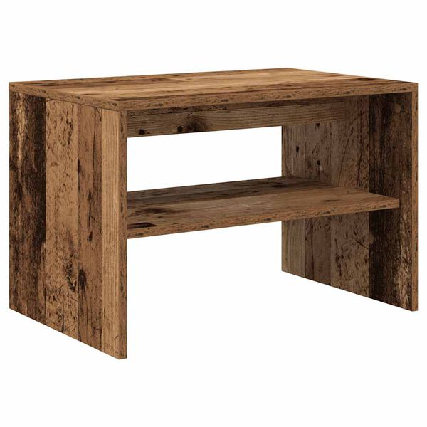 vidaXL TV Cabinet Old wood Engineered wood 23.6 x 15.7 x 15.7 in
