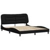 vidaXL Bed Frame Black