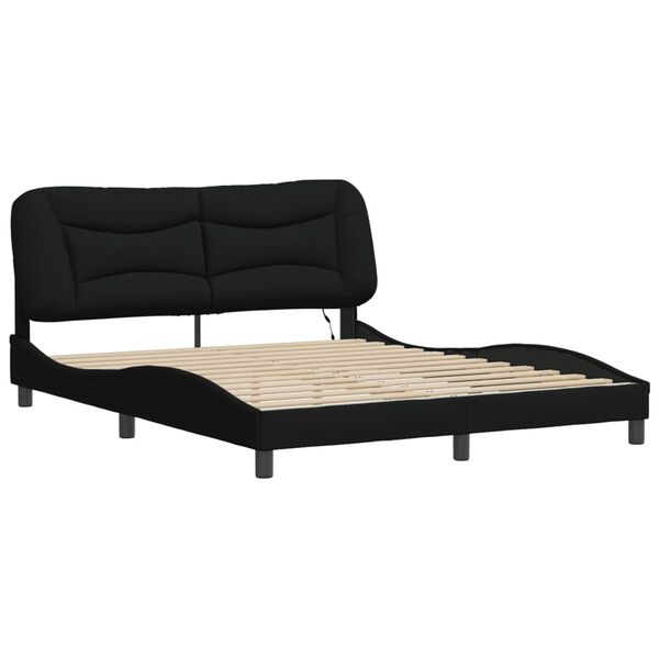 vidaXL Bed Frame Black