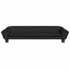 vidaXL Dog Bed Black 100x50 x 8.3 " Velvet