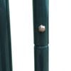 vidaXL Garden Fence Gate 39.4x39.4" Green