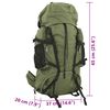 vidaXL Hiking Backpack Army Green 15.9 galOxford Fabric
