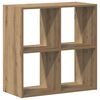 vidaXL Bookcase Artisian Oak Engineered Wood Medium Bookcase