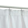 vidaXL Blackout Curtains with Hooks 2 pcs Off White 55.1x68.9"