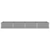 vidaXL Planter Light Grey 195 x 100 x 45 cm Galvanised Steel