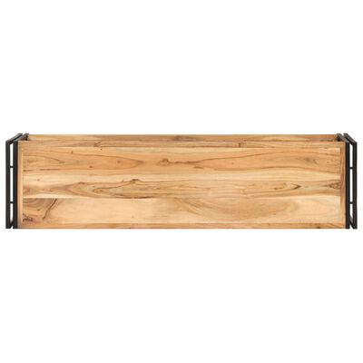 vidaXL TV Stand 47.2"x11.8"x15.7" Solid Wood Acacia