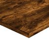 vidaXL Wall Shelf Set of 4 Smoked oak Engineered wood Medium
