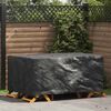 vidaXL Outdoor Furniture Cover Black 67.7" x 44.5" x 28.7" 600D