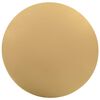 vidaXL Table Cover Set of 2 Gold 90% Polyester, 10% Elastane