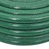 vidaXL Garden Hose Green PVC 164ft long, 0.9in diameter Durable