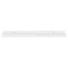 vidaXL Wall Shelf Set of 4 High gloss white MDF