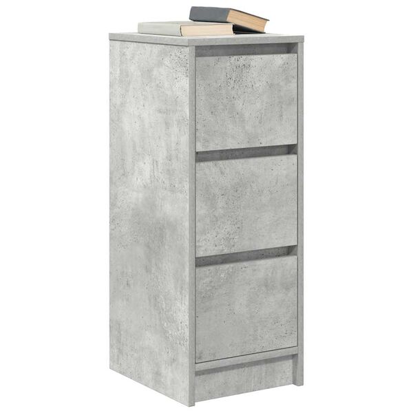 vidaXL Sideboard Concrete Grey Engineered Wood Medium Sideboard