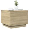 vidaXL Coffee Table Sonoma Oak Engineered Wood Small Coffee Table