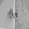 vidaXL Kitchen Wall Cabinet Concrete Grey Engineered Wood