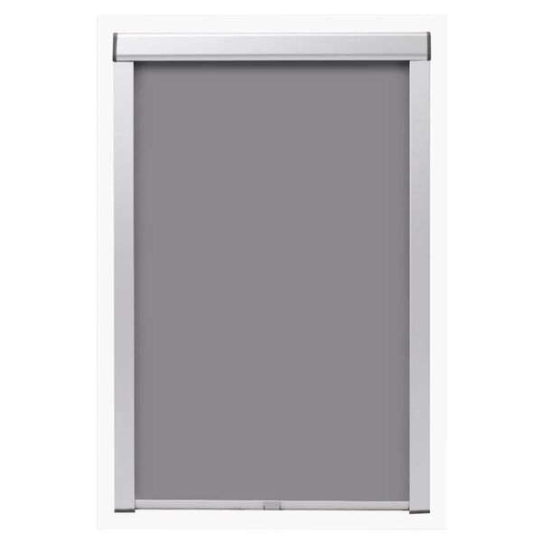 vidaXL Blackout Roller Blinds Grey C04