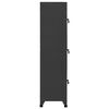 vidaXL Locker Cabinet Anthracite Steel Standard Locks Locker Cabinet