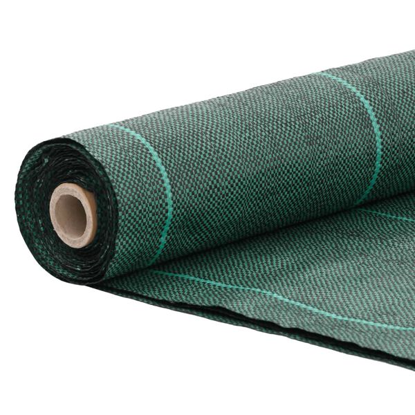 vidaXL Weed Membrane Green 100% Polypropylene 6.6 x 32.8 ft