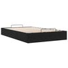 vidaXL Ottoman Bed Frame Black Velvet, Metal, Plywood, Engineered Wood