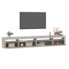 vidaXL TV Cabinet Concrete Grey Engineered Wood Large Modern TV Stand