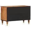 vidaXL TV Cabinet Honey brown Solid mango wood, iron Medium TV Cabinet