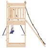 vidaXL Outdoor Playset Natural Pine, Blue