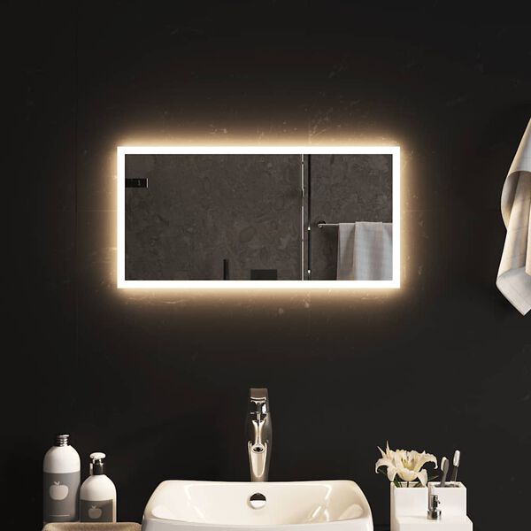 vidaXL LED Bathroom Mirror 23.6"x11.8"