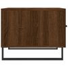 vidaXL Coffee Table Set of 2 Brown Oak Engineered Wood, Iron